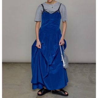 メゾンスペシャル(MAISON SPECIAL)の MAISON SPECIAL Corset Camisole Dress(ロングワンピース/マキシワンピース)