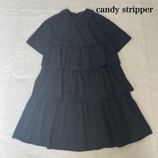 Candy Stripper - キャンディストリッパー　ティアード　ワンピース　ブラック