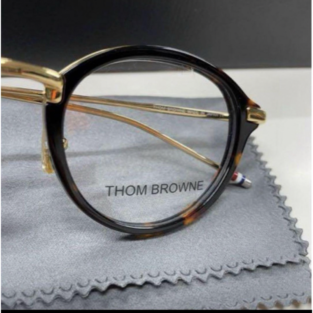 THOM BROWNE - トムブラウン thom brown 眼鏡 メガネ TORTOISE 