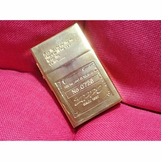 ジッポー(ZIPPO)の中古　ZIPPO　ゴールド　限定モデル(タバコグッズ)