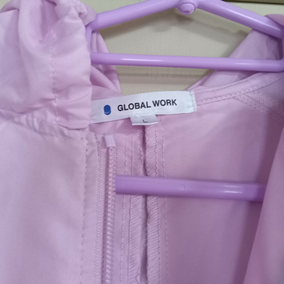 GLOBAL WORK(グローバルワーク)のグローバルワーク　レインコート　キッズ  L キッズ/ベビー/マタニティのキッズ服女の子用(90cm~)(その他)の商品写真