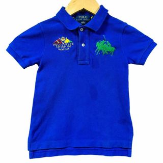 ポロラルフローレン(POLO RALPH LAUREN)のPOLO RALPH LAUREN ダブルポニー 半袖 ポロシャツ 100cm(Tシャツ/カットソー)