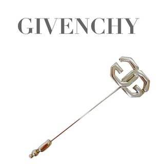 ジバンシィ(GIVENCHY)の美品 ジバンシー ブローチ ピン シルバー(ブローチ/コサージュ)