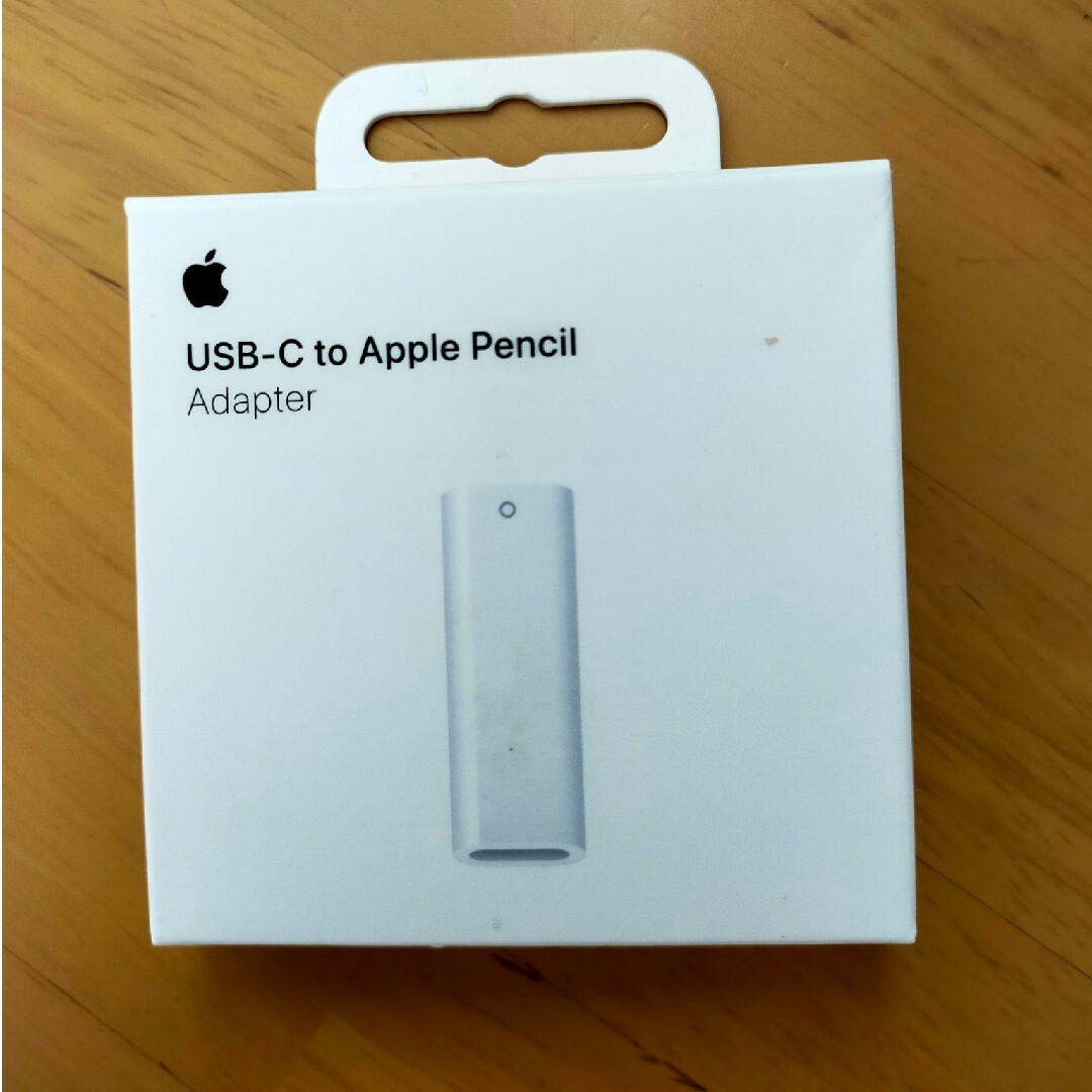 Apple(アップル)のUSB-C to Apple Pencil   アダプター スマホ/家電/カメラのPC/タブレット(PC周辺機器)の商品写真