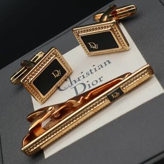 ディオール(Dior)の正規品 ディオール Dior タイピン カフス Cuffs セット 箱 美品(ネクタイピン)