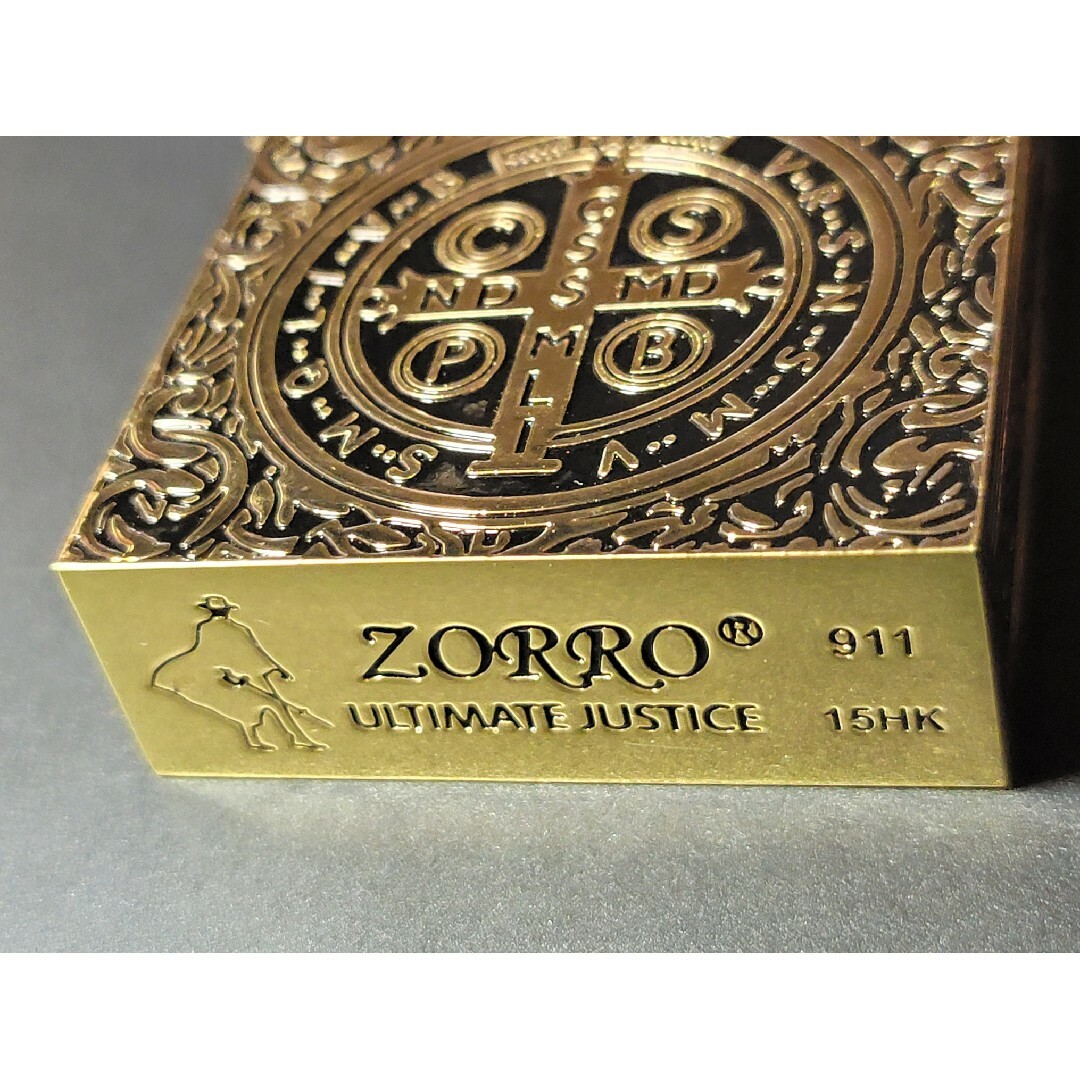 新品未使用　 コンスタンティン　 ZORRO　ムービーサイズ　 オイルライター メンズのファッション小物(タバコグッズ)の商品写真