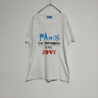 A.P.C - A.P.C. プリントロゴ Tシャツ メンズ レディース アーペーセー S