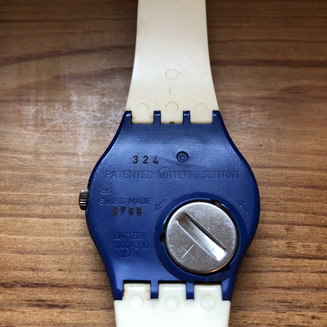 swatch(スウォッチ)のswatch スウォッチ 90s 腕時計 カステルバジャックデザイン 電池切れ メンズの時計(腕時計(アナログ))の商品写真