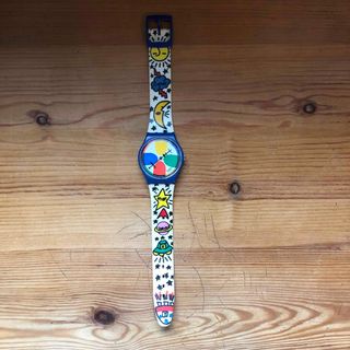 スウォッチ(swatch)のswatch スウォッチ 90s 腕時計 カステルバジャックデザイン 電池切れ(腕時計(アナログ))