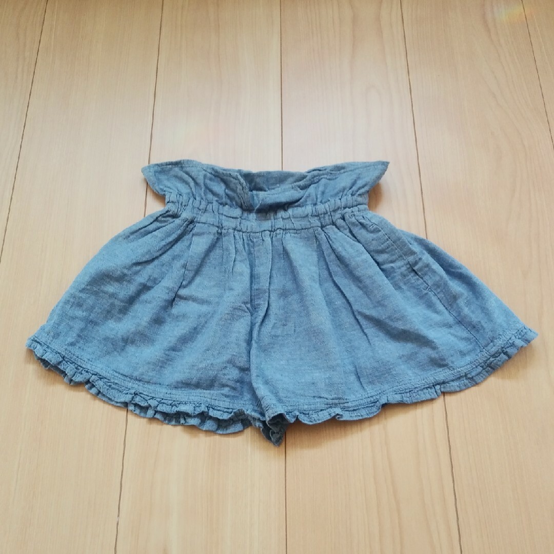 キュロットスカート☆サイズ100 キッズ/ベビー/マタニティのキッズ服女の子用(90cm~)(スカート)の商品写真