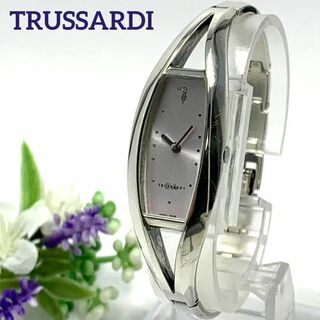 Trussardi - 106 稼働品 TRUSSARDI トラサルディ レディース 腕時計 シルバー