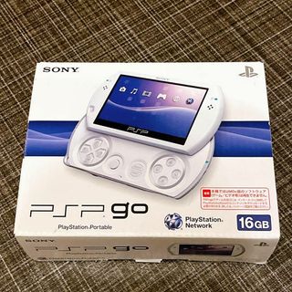 美品★PSP go psp-N1000 pw パールホワイト(携帯用ゲーム機本体)