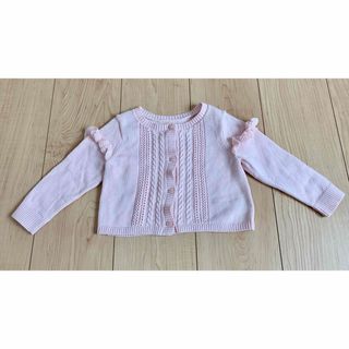 baby gap ベビーギャップ ピンク カーディガン 80cm 女の子 フリル