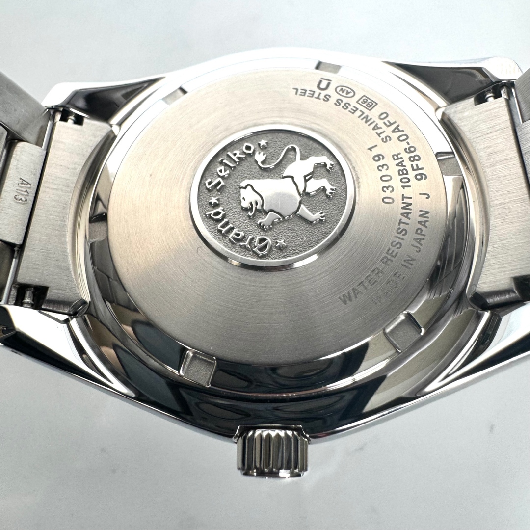 Grand Seiko(グランドセイコー)の【美品】グランドセイコー　ヘリテージコレクション　GMT　SBGN013　9F86-0AF0　クォーツ　デイト表示　黒 メンズの時計(腕時計(アナログ))の商品写真