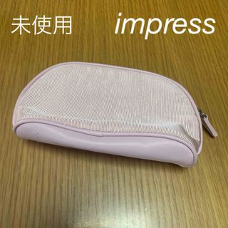 【未使用】impress ポーチ　化粧ポーチ　メイクポーチ