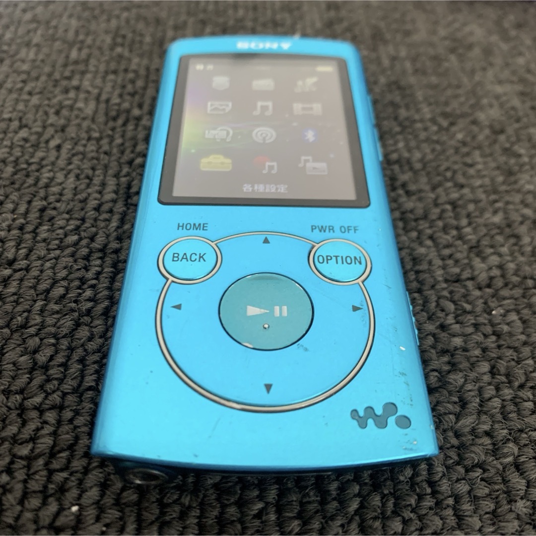 WALKMAN(ウォークマン)のSONY WALKMAN NW-S764 ソニーウォークマン 8GB ブルー スマホ/家電/カメラのオーディオ機器(ポータブルプレーヤー)の商品写真