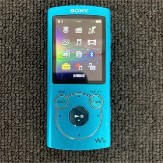 ウォークマン(WALKMAN)のSONY WALKMAN NW-S764 ソニーウォークマン 8GB ブルー(ポータブルプレーヤー)