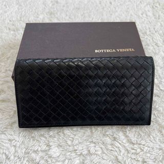 ボッテガヴェネタ(Bottega Veneta)のBOTTEGA VENETA  ボッテガヴェネタ　 長財布　 財布 黒　ブラック(財布)