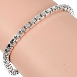 ティファニー(Tiffany & Co.)の【TIFFANY&Co.】ティファニー ベネチアン 腕周り17.5cm シルバー925 約15.98g レディース ブレスレット(ブレスレット/バングル)