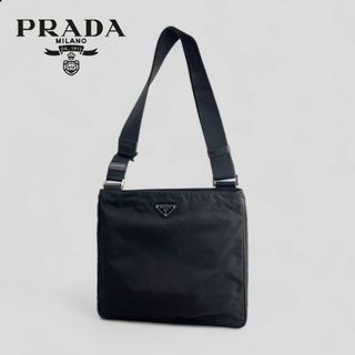 プラダ(PRADA)の■PRADA■サフィアーノトライアングルロゴ ショルダーバッグ ユニセックス(ショルダーバッグ)