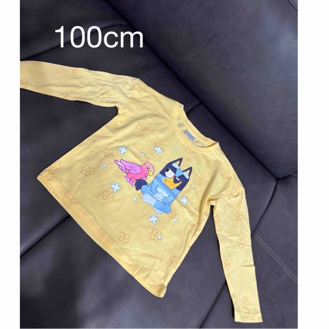 未使用　blueyブルーイ　半袖 Tシャツ　女の子　Tシャツ　男の子　100cm キッズ/ベビー/マタニティのキッズ服男の子用(90cm~)(Tシャツ/カットソー)の商品写真