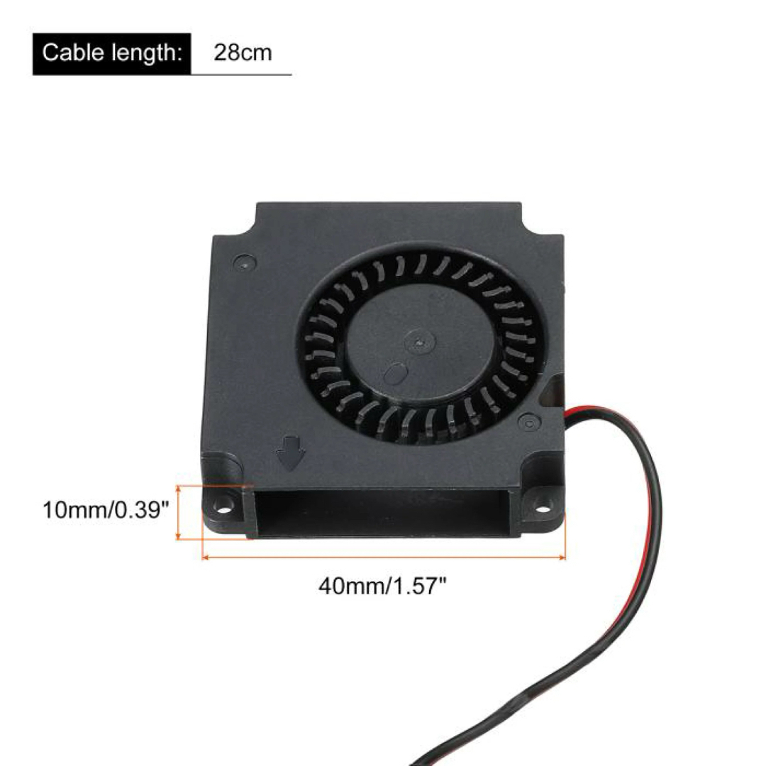 DCブラシレスファン 3Dプリンター 40x40x10mm DC24V0.08A スマホ/家電/カメラのPC/タブレット(PCパーツ)の商品写真