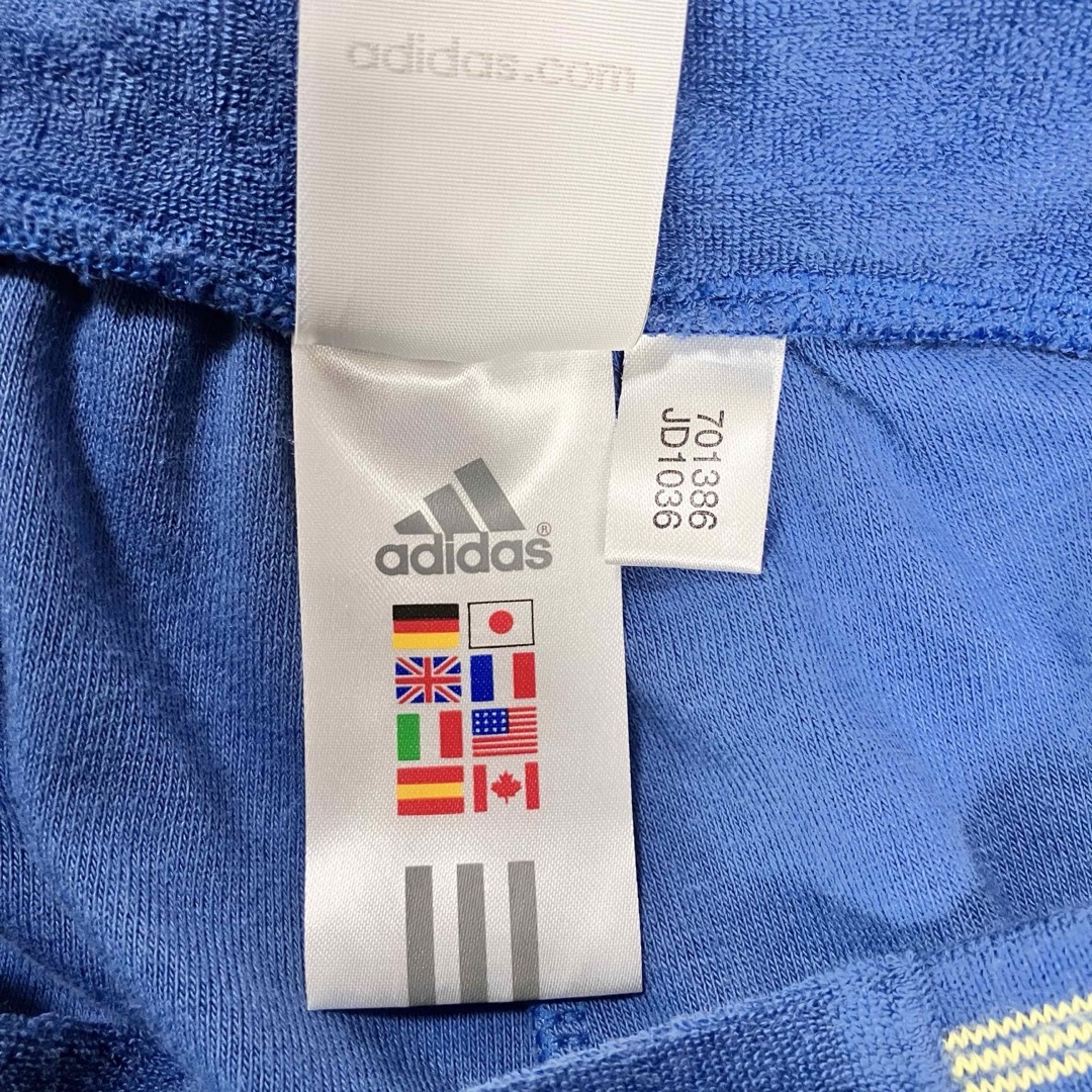 adidas(アディダス)のadidas レディース タオル地 セットアップ パーカー メンズのトップス(パーカー)の商品写真