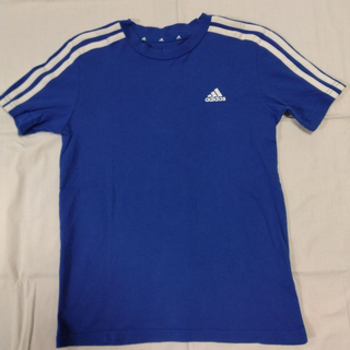 アディダス(adidas)のアディダス adidas  半袖 Tシャツ  140  ブルー(Tシャツ/カットソー)