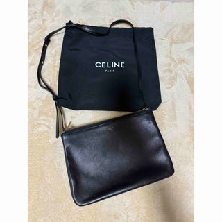 セリーヌ(celine)のセリーヌトリオブラックスモールバッグ(ショルダーバッグ)