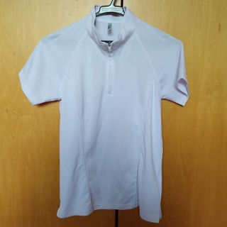 ユニクロ(UNIQLO)のユニクロ　ポロシャツ　透けにくい　スポーツウェア　レディースM(ポロシャツ)