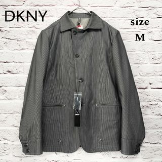 ダナキャランニューヨーク(DKNY)の【未使用品タグ付き】DKNY 薄手 ストライプ ジャケット 定価16800円(その他)