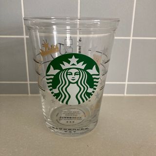 Starbucks - コレクタダブルコールドカップグラススター414ml