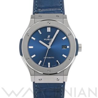 HUBLOT - 中古 ウブロ HUBLOT 511.NX.7170.LR ブルー メンズ 腕時計