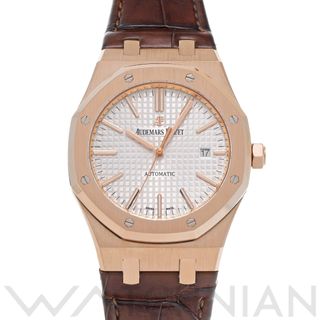 オーデマピゲ(AUDEMARS PIGUET)の中古 オーデマ ピゲ AUDEMARS PIGUET 15400OR.OO.D088CR.01 シルバー メンズ 腕時計(腕時計(アナログ))