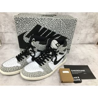 ナイキ(NIKE)のNike Air Jordan 1 High OG White Cement ナイキ エアジョーダン1 ハイ OG ホワイト セメント【B0008-004】(スニーカー)