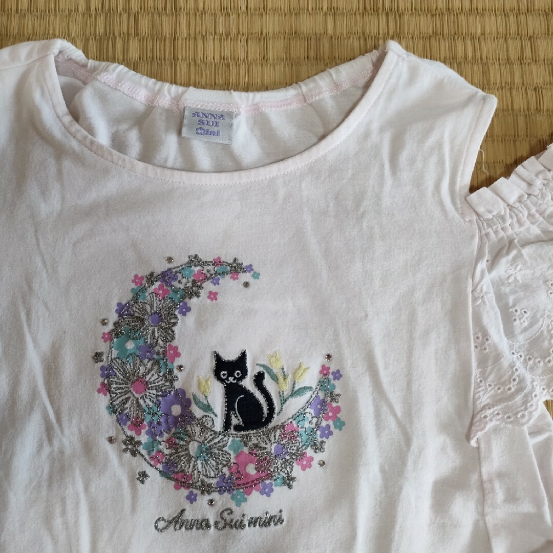 ANNA SUI mini(アナスイミニ)のアナスイミニ　カットソー　140 キッズ/ベビー/マタニティのキッズ服女の子用(90cm~)(Tシャツ/カットソー)の商品写真