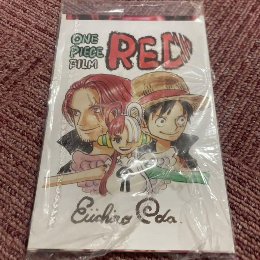 ONE PIECE(ワンピース)のONE PIECE film RED 映画特典 ポストカード エンタメ/ホビーのアニメグッズ(その他)の商品写真