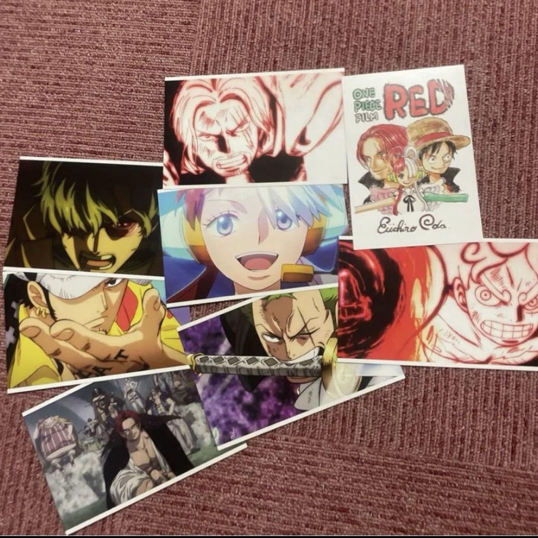 ONE PIECE(ワンピース)のONE PIECE film RED 映画特典 ポストカード エンタメ/ホビーのアニメグッズ(その他)の商品写真