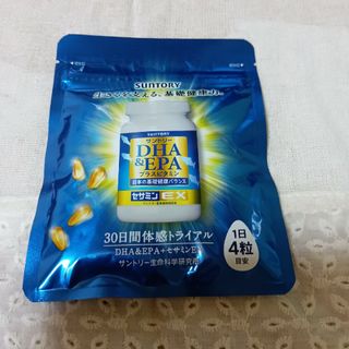 サントリー(サントリー)の新品未開封　サントリー　DHA&EPA＋セサミンEX　120粒(ダイエット食品)