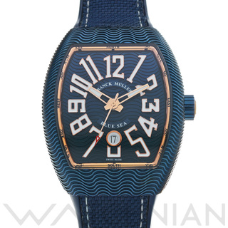 フランクミュラー(FRANCK MULLER)の中古 フランクミュラー FRANCK MULLER V45SCDT  ブルー メンズ 腕時計(腕時計(アナログ))