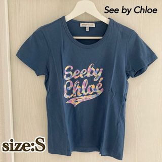 SEE BY CHLOE - See by Chloe シーバイクロエ　Tシャツ　レディース　Sサイズ　