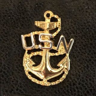 USNアンカーピンバッチB / U.S.N Anchor pin's badge(その他)