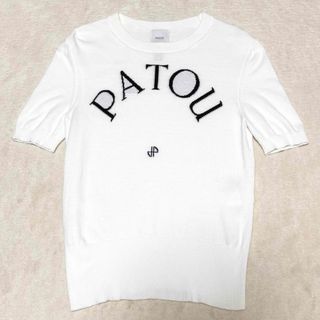 パトゥ(PATOU)の専用 PATOU パトゥ ロゴニット 定番シンプル ニットトップス 半袖ニット(ニット/セーター)