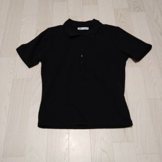 ザラ(ZARA)のZARA クロップド ポロシャツ(ポロシャツ)