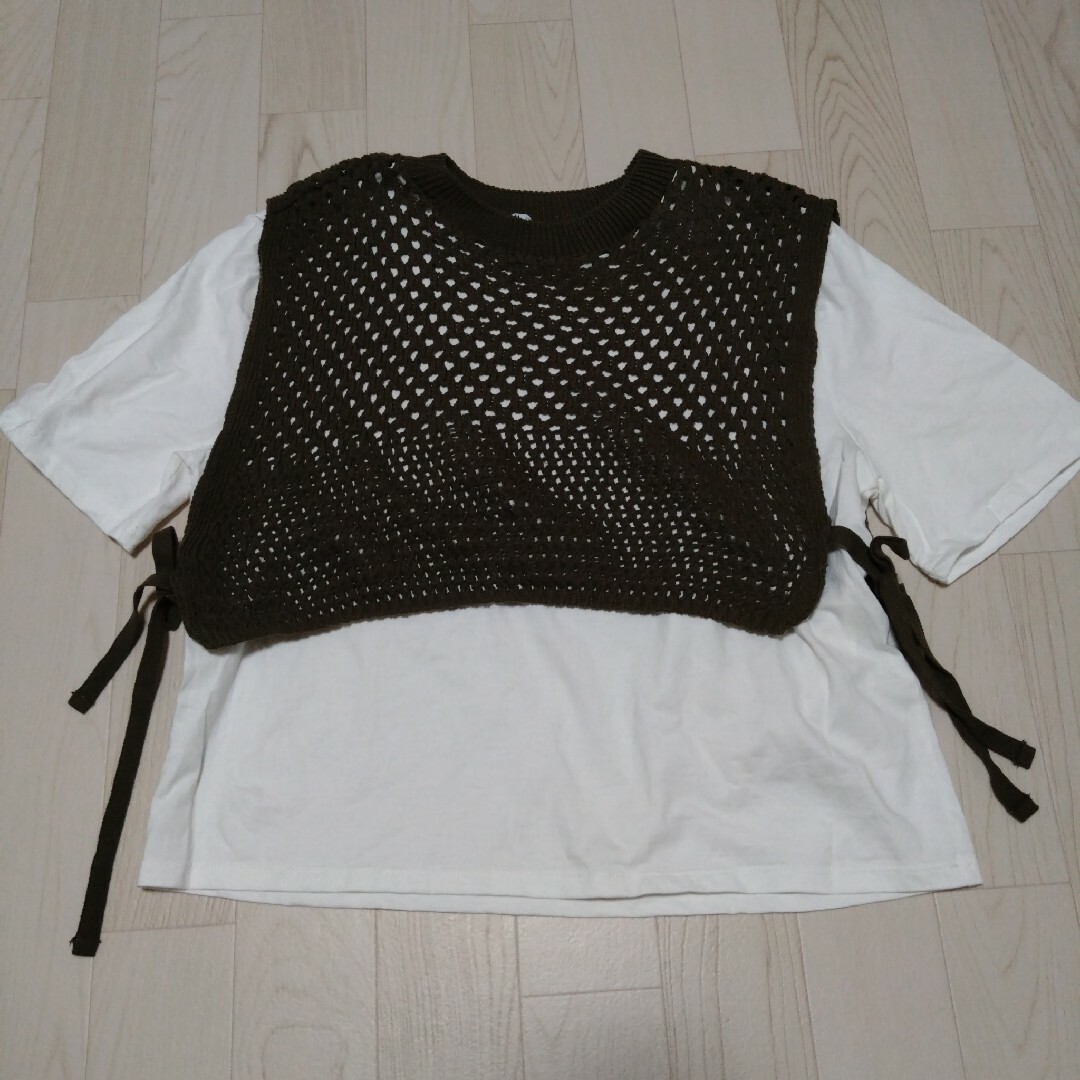 ZARA(ザラ)のZARA　Tシャツ レディースのトップス(Tシャツ(半袖/袖なし))の商品写真