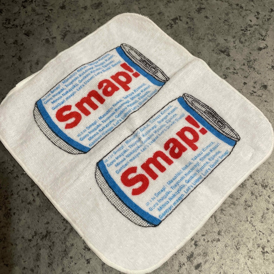 SMAP(スマップ)のSMAP Drink Smap!&MIJ Tour ミニタオル　2枚セット エンタメ/ホビーのタレントグッズ(アイドルグッズ)の商品写真