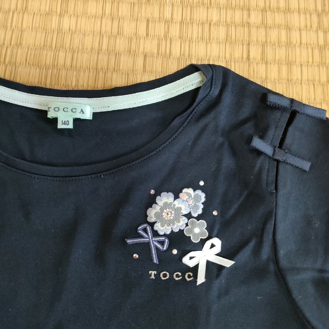 TOCCA BAMBINI(トッカバンビーニ)のトッカ　カットソー　140 キッズ/ベビー/マタニティのキッズ服女の子用(90cm~)(Tシャツ/カットソー)の商品写真