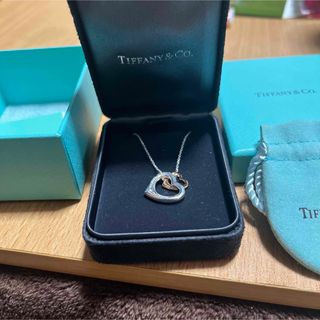 ティファニー(Tiffany & Co.)のtiffanyダブルハートペンダント(ネックレス)