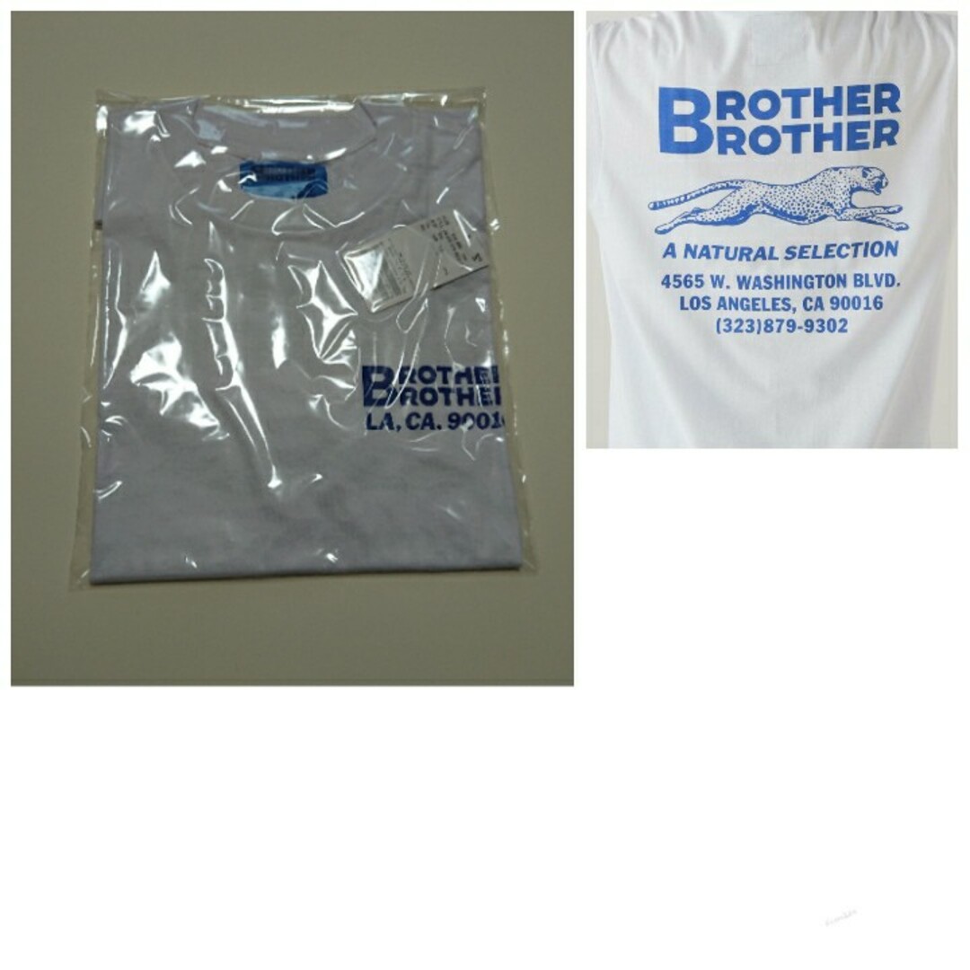 L'Appartement DEUXIEME CLASSE(アパルトモンドゥーズィエムクラス)の新品タグ付【BROTHER BROTHER/ブラザー ブラザー】 S/S TEE レディースのトップス(Tシャツ(半袖/袖なし))の商品写真