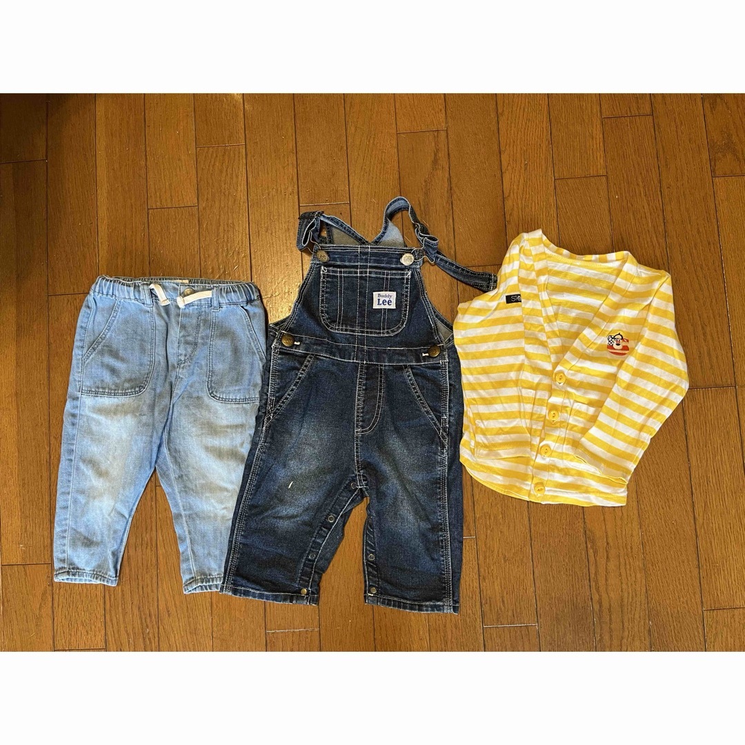 ZARA KIDS(ザラキッズ)のZARA＆Lee3点セット キッズ/ベビー/マタニティのキッズ服男の子用(90cm~)(パンツ/スパッツ)の商品写真